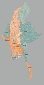 缅甸行政区划