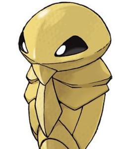 铁壳昆属于蛹神奇宝贝,特性是脱皮,进化过程为独角虫——铁壳虫——大