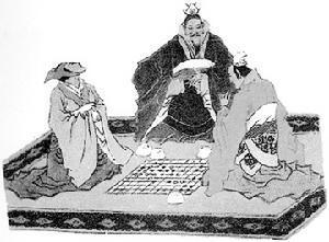 古人下棋图