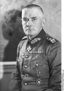 1936年的德国元帅维尔纳·冯·勃洛姆堡