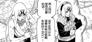 和春野樱一起召唤出十分之一的蛞蝓