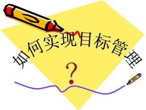 目标管理