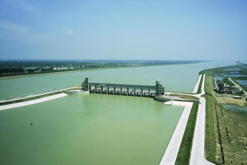 淮河入海水道二河枢纽