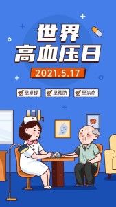 世界高血压日宣传图