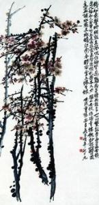 吴昌硕的梅花图