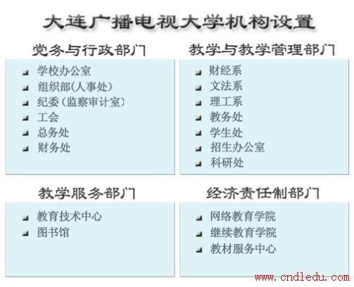 电大组织结构