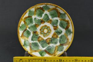 辽三彩盘