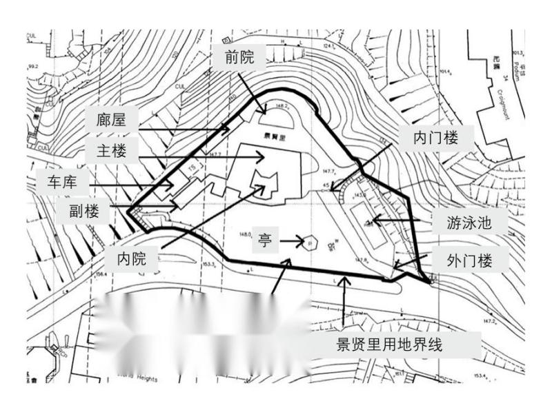 景贤里建筑平面图