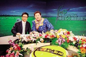 央视著名主持人白岩松采访斯琴朝克图