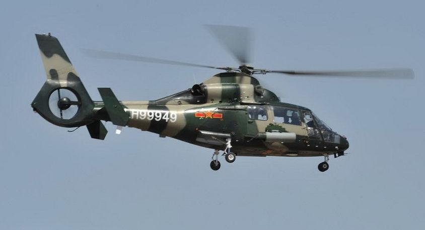 中国武直九型直升机