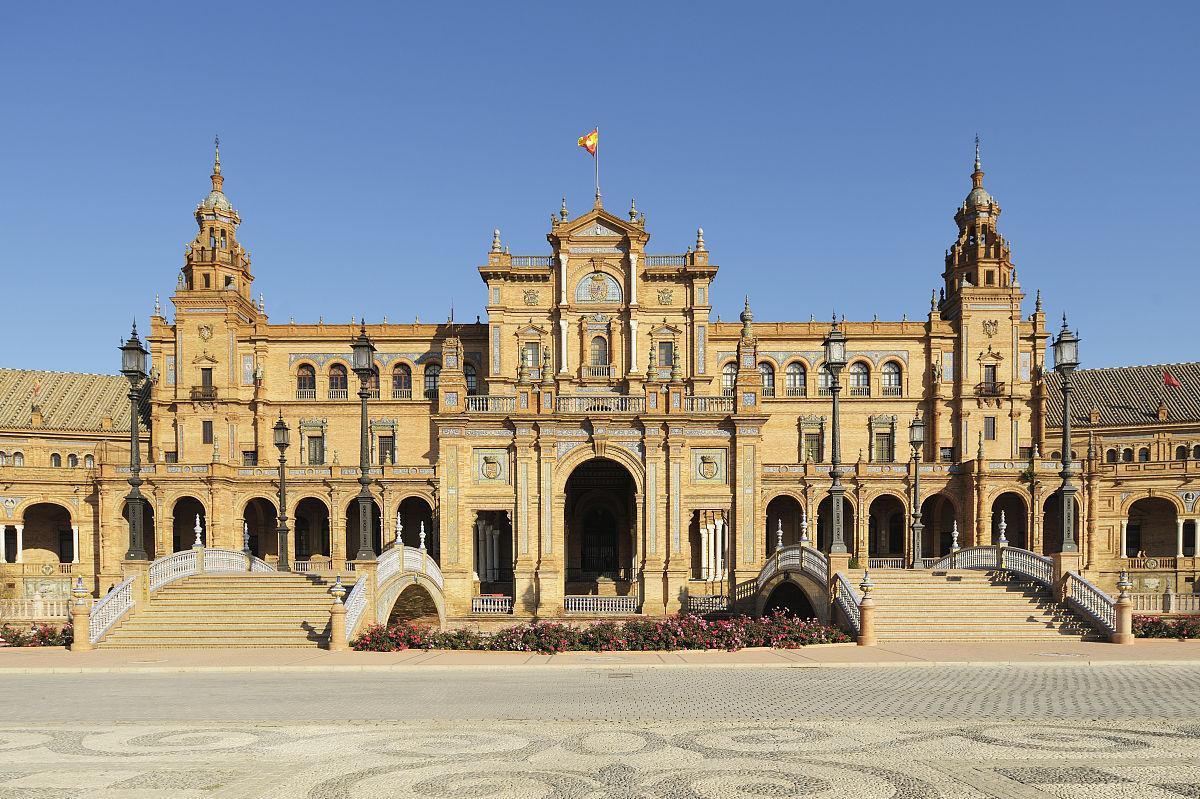 西班牙的标志性建筑物图片