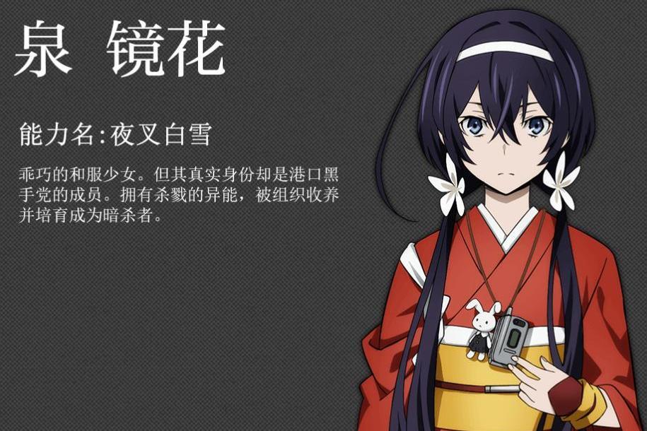 泉镜花 手游 文豪迷犬怪奇谭 中的角色 搜狗百科