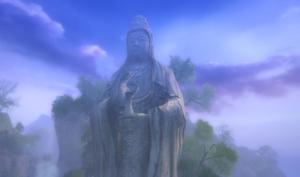 游戏《九阴真经》峨眉门派禁地舍身崖
