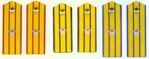 陆海空军少校常服肩章(1988—2007)