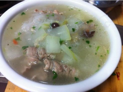 羊肉冬瓜粉丝汤