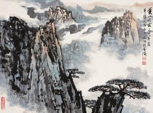 宋文治先生中国画作品