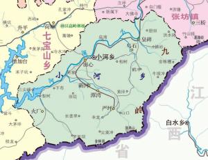 小河乡地图