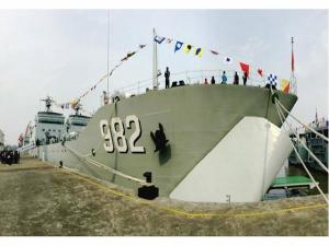 072B型982号太行山舰入役