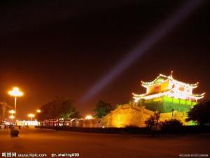 江苏淮安镇淮楼夜景