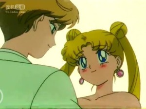 中的sailoruranus天王遥,月为《美少女战士》中的sailormoon月野兔