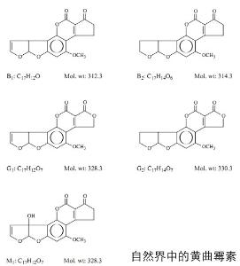 黄曲霉毒素化学式