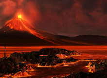 火山爆发
