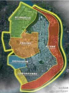 杨浦五大发展区域
