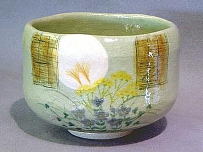 清水烧茶具窑 夜月