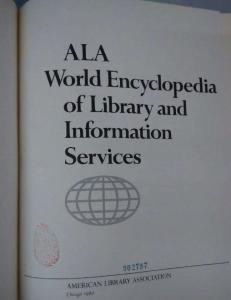 ALA世界图书馆和情报工作百科全书