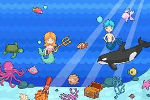 美人鱼的深海,小游戏,人鱼