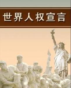 《世界人权宣言》