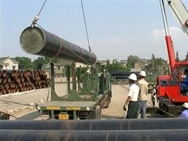 西气东输建设工地