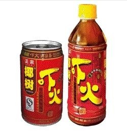 椰树“吓火”清凉茶
