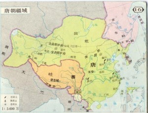 唐朝疆域时期的新疆