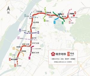 南京地铁9号线线路图