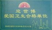 迎世博爱国卫生单位
