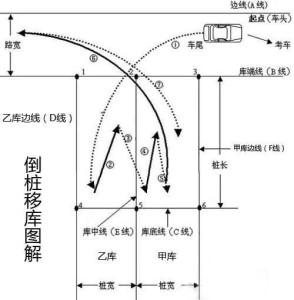 倒桩移库图解