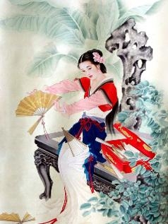 晴雯画像
