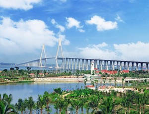 湛江标志—湛江海湾大桥