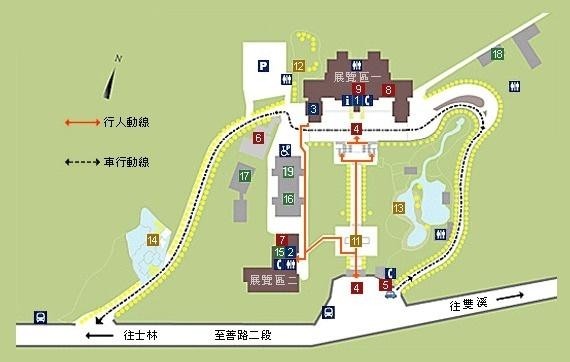 台北故宫平面图