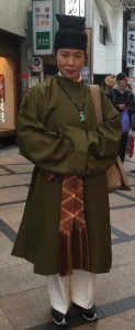 奈良时代移植的唐朝服饰
