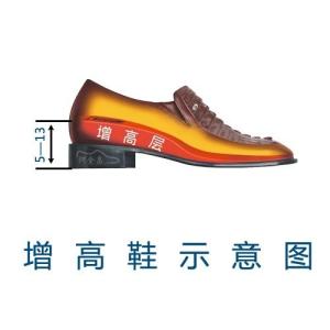 增高鞋示意图