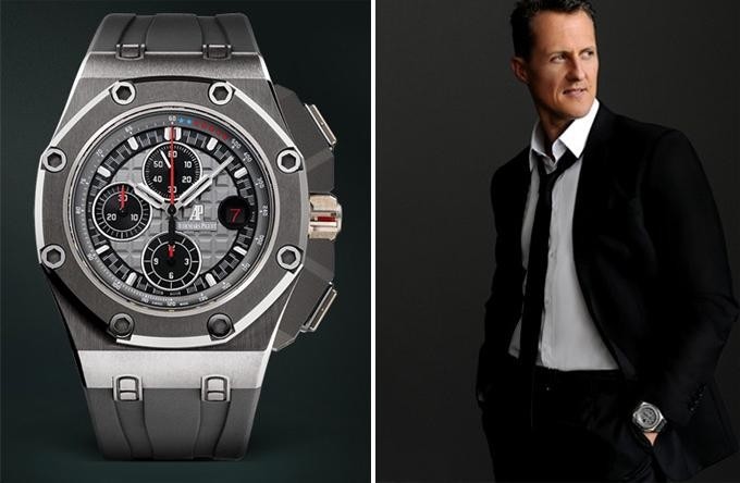 皇家橡树计时码表迈克尔·舒马赫限量款腕表