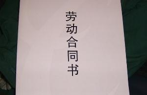 劳动合同书
