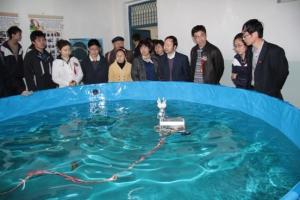 参观水下机器人