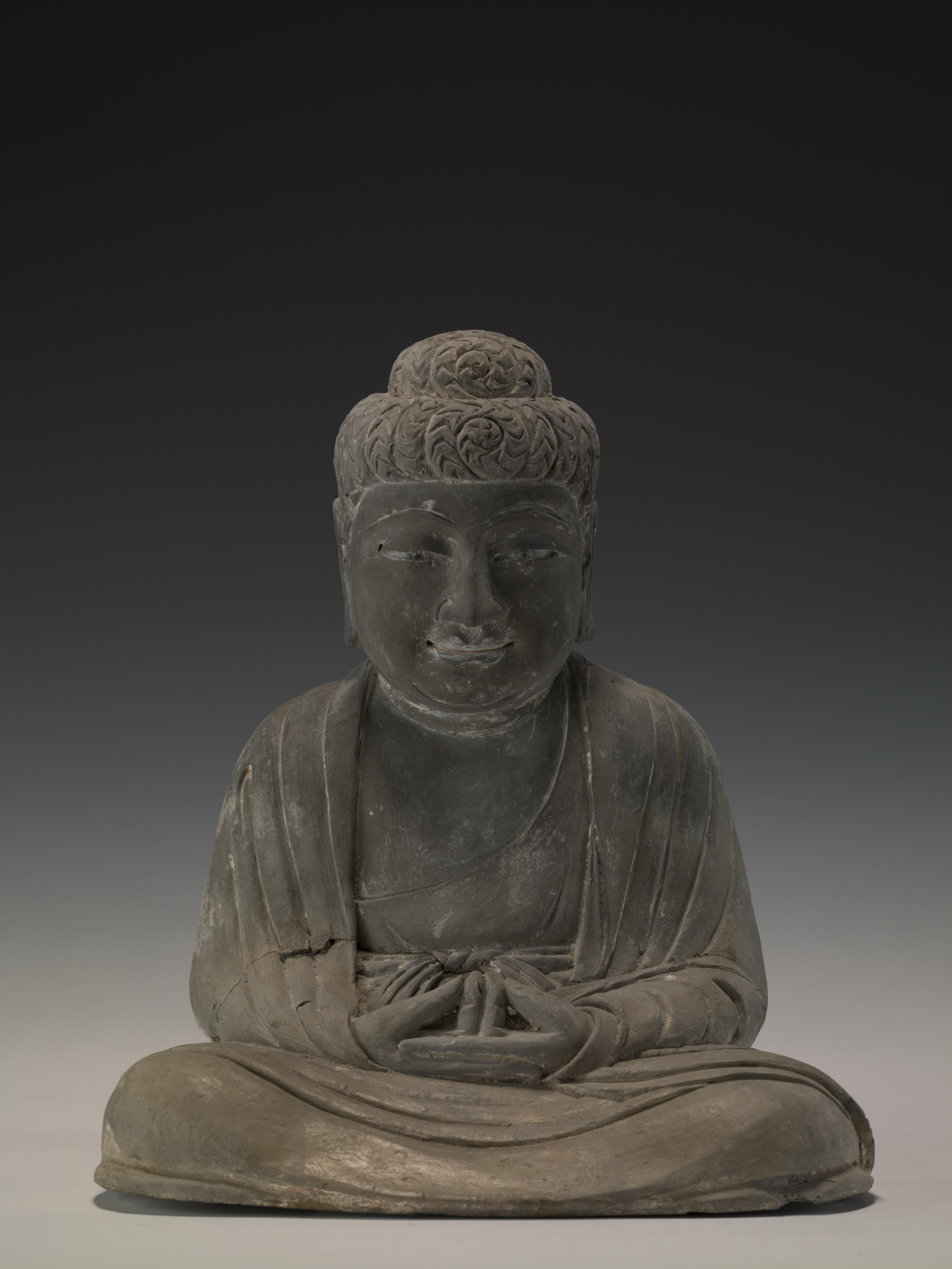 北宋砖雕佛坐像