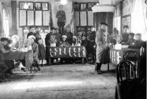 外蒙1945年公投现场及票面