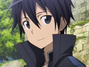 桐谷和人枪和剑所形成的二刀流使用"心意技"展现出的"二刀流"桐人形象