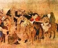 辽太祖骑射图