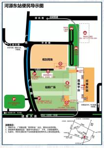 河源东站区位示意图